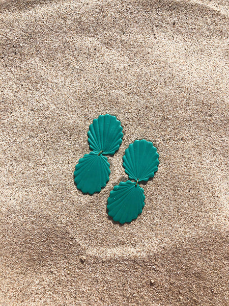 Alice Earrings in Jade